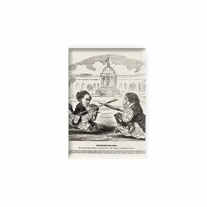 Magnet Bertall - République des Arts, 28 juillet 1849