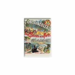 Magnet Bischoff - Fontainebleau, son château et sa forêt (Affiche Bischoff), 1891