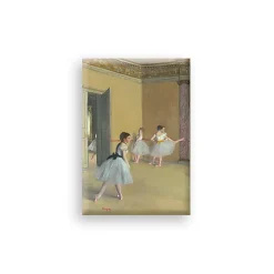 Magnet Edgar Degas - Le Foyer de la danse à l'Opéra de la rue Le Peletier, 1872
