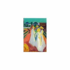 Clearance Magnet Edvard Munch - Les Dames sur le pont, 1934-1940 Magnets