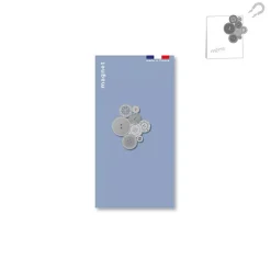 New Magnet en métal Boutons - tout simplement, Magnets