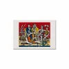 Hot Magnet Fernand Léger - Les loisirs sur fond rouge, 1949 Magnets