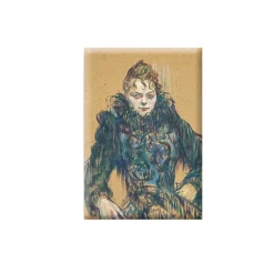 Sale Magnet Lautrec Femme au boa noir Magnets