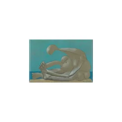 Magnet Pablo Picasso - Femme assise sur la plage