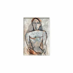 Magnet Pablo Picasso - Femme aux mains jointes, (étude pour «Les Demoiselles d'Avignon»),1907