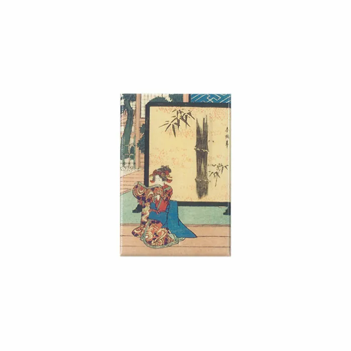 Magnet Utagawa Hiroshige - Série Le trésor des vassaux fidèles : Acte II
