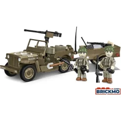 Maquette Willys MB et trailer - Cobi Historical Collection World War II
