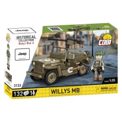 Sale Maquette Willys MB 132 KL - Cobi Historical Collection World War II Loisirs Créatifs