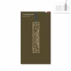 Marque-page en métal avec ruban - Art nouveau arabesque - tout simplement,