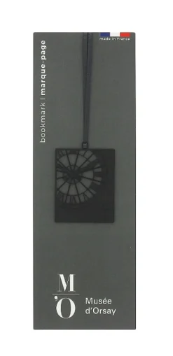 Marque-page Horloge du musée d'Orsay - Noir Cartes Et Marques Pages
