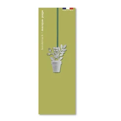 New Marque Page Pot de Fleur Cartes Et Marques Pages