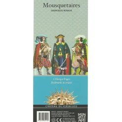 6 Marque-pages Mousquetaires