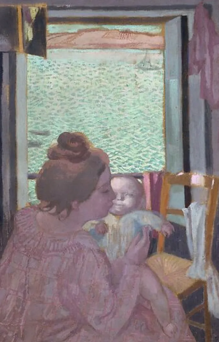 Maternité à la fenêtre (panneaux acryliques)