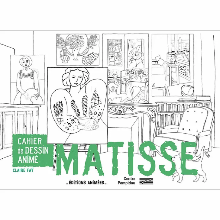 New Matisse - Cahier de dessin animé Loisirs Créatifs|Livres Jeunesse