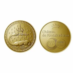Médaille Salamandre du tympan de la porte Dorée - Château de Fontainebleau - Monnaie de Paris