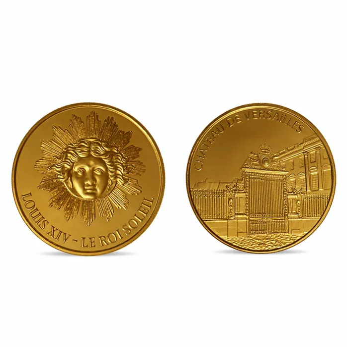 Médaille souvenir Château de Versailles - Louis XIV Le roi Soleil - Monnaie de Paris