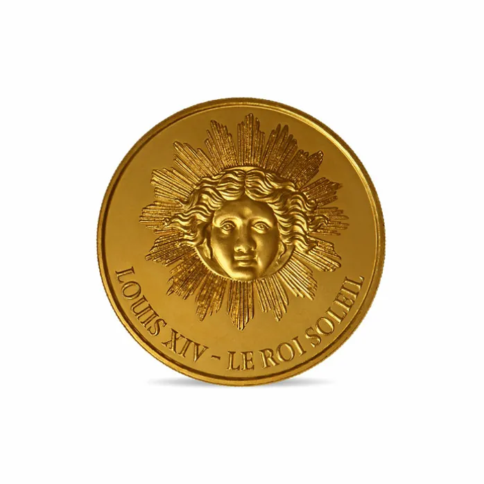 Médaille souvenir Château de Versailles - Louis XIV Le roi Soleil - Monnaie de Paris