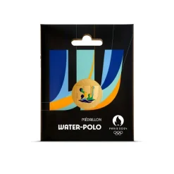 Médaillon Jeux Olympiques et Paralympiques de Paris 2024 - Alphabet Sport W - Water-polo