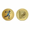 Médaillon Jeux Olympiques et Paralympiques de Paris 2024 - Alphabet Sport D - Lancer de disque
