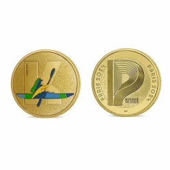Outlet Médaillon Jeux Olympiques et Paralympiques de Paris 2024 - Alphabet Sport K - Para canoë-kayak Médailles Et Monnaies