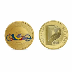 Best Médaillon Jeux Olympiques et Paralympiques de Paris 2024 - Alphabet Sport C - Para cyclisme Médailles Et Monnaies