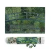 Micro Puzzle 150 pièces Claude Monet - Harmonie Verte, bassin aux nymphéas, 1899