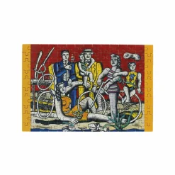 Outlet Micro Puzzle 150 pièces Fernand Léger - Les loisirs sur fond rouge, 1949 Jeux