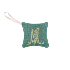 Clearance Mini-coussin parfumé vert Monogramme de Marie-Antoinette Art De La Maison
