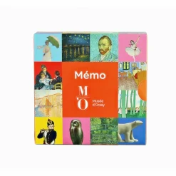 Mémo Musée d'Orsay - Jeu Mémory 60 cartes