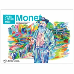 Monet - Cahier de dessin animé