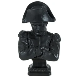Moulage Buste de l'empereur Napoléon - Noir Art Européen