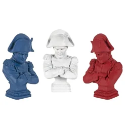 Moulage Buste de l'empereur Napoléon - Blanc Art Européen