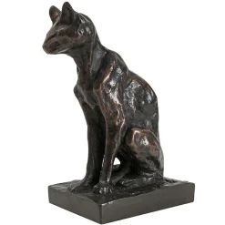 Moulage Chat abyssin assis Théophile Alexandre Steinlen