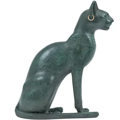 Best Moulage Chatte de la déesse Bastet - Bronze Antiquités Orientales Et Égyptiennes