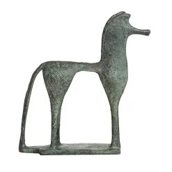 Moulage Cheval grec géométrique
