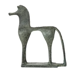 Moulage Cheval grec géométrique
