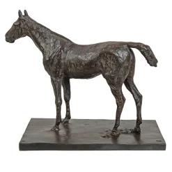 Moulage Cheval à l'arrêt Edgar Degas