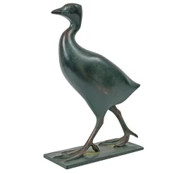 Moulage Foulque patine verte François Pompon