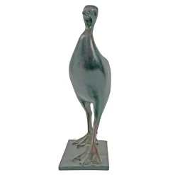 Moulage Foulque patine verte François Pompon