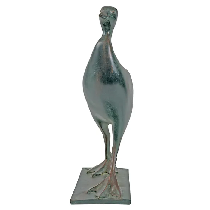 Moulage Foulque patine verte François Pompon