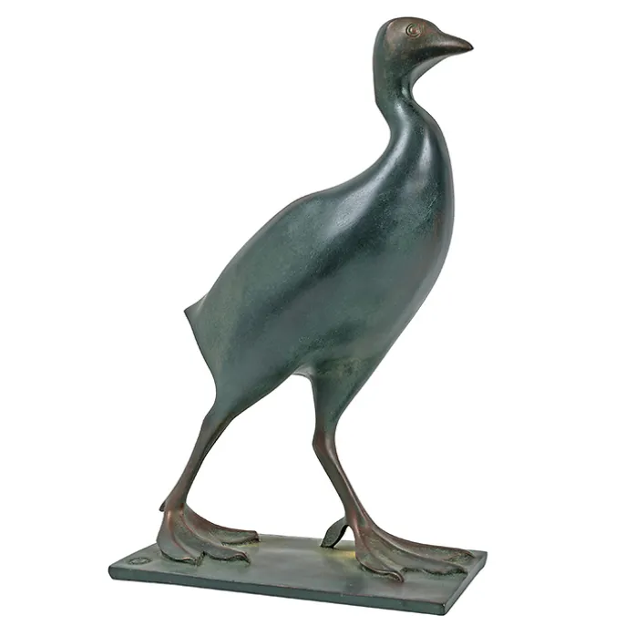 Moulage Foulque patine verte François Pompon