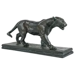 Sale Moulage Jaguar marchant Antoine-Louis Barye - Bronze Art Européen