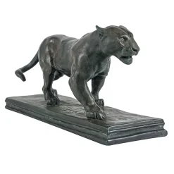 Sale Moulage Jaguar marchant Antoine-Louis Barye - Bronze Art Européen