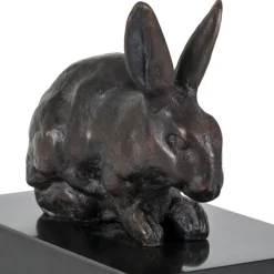 Moulage Lapin couché Barye