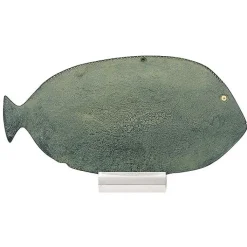 Outlet Moulage Palette à fard en forme de poisson Antiquités Orientales Et Égyptiennes