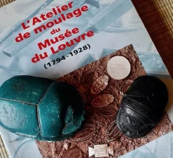 Clearance Moulage Scarabée de mariage de Tiy Antiquités Orientales Et Égyptiennes