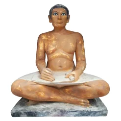 Discount Moulage Scribe accroupi ou Scribe de Saqqarah - Taille réelle Moulages Remarquables|Antiquités Orientales Et Égyptiennes