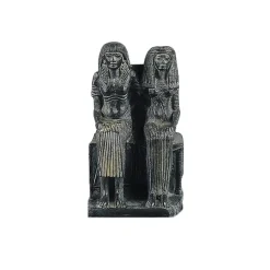 Moulage Statue d'un couple égyptien assis