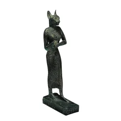 Hot Moulage Statuette déesse Bastet Antiquités Orientales Et Égyptiennes