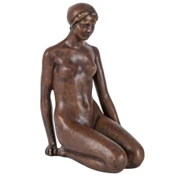 Moulage Statuette Femme assise sur ses talons d'après Aristide Maillol